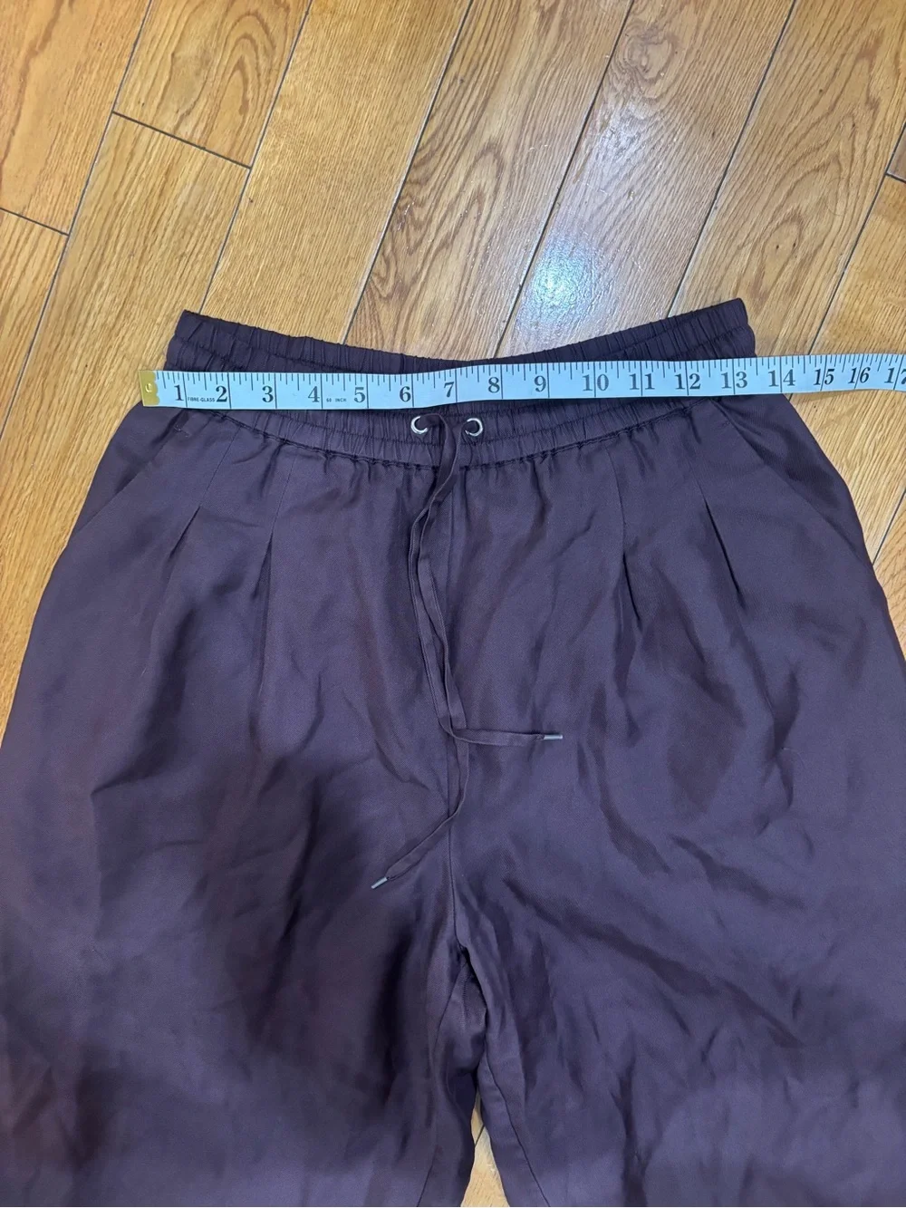 Silk Laundry Slouch Pants, Size: XS - Picture 13 of 15